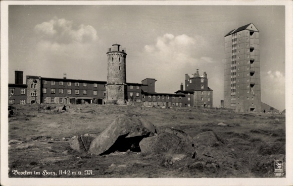 Ak Brocken im Harz, Hotel