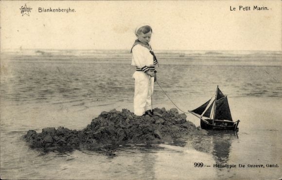 CPA Blankenberge, Flandre-Occidentale, Petit Marin