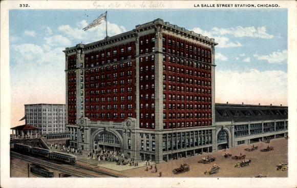 PC Chicago Illinois USA, LaSalle Street Station