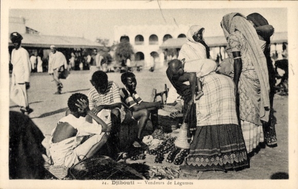 Ak Dschibuti, Vendeurs de Légumes