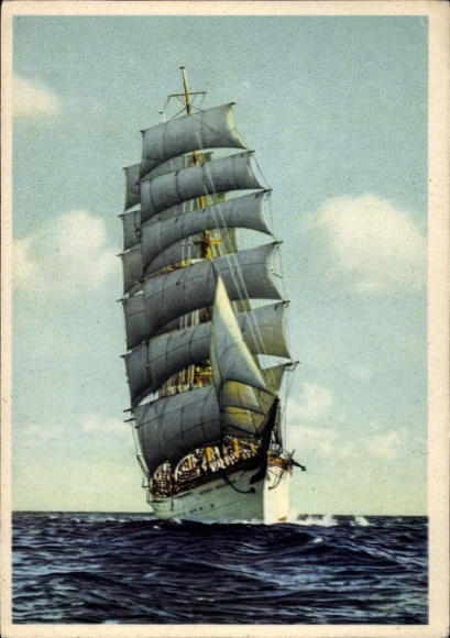 Ak Segelschulschiff Gorch Fock