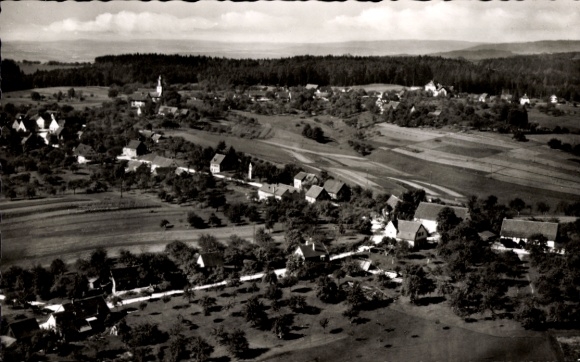 Ak Althütte im Welzheimer Wald Württemberg, Landschaft mit Dörfern, Feldern, Wäldern, Luftkurort 
