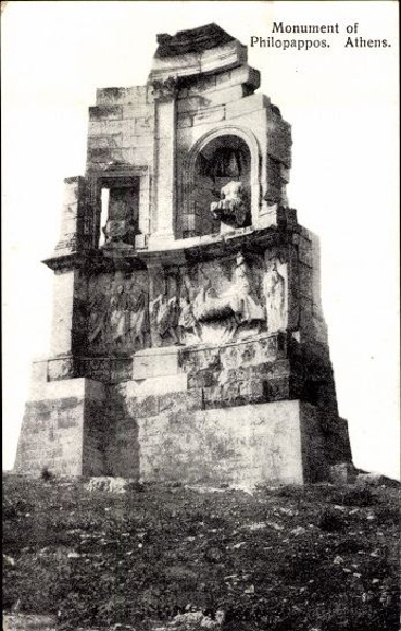 13 alte Ak Athen, diverse historische Objekte