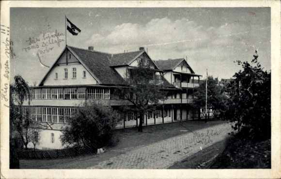 Ak Stecklenberg Thale im Harz, Jugendherberge, Suderoderstraße 20