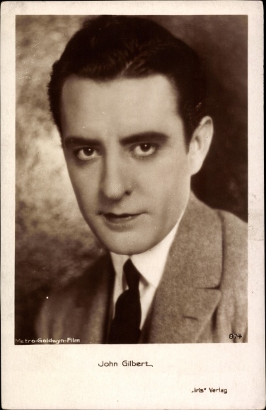 Ak Schauspieler John Gilbert, Portrait, Amag Iris Verlag 874