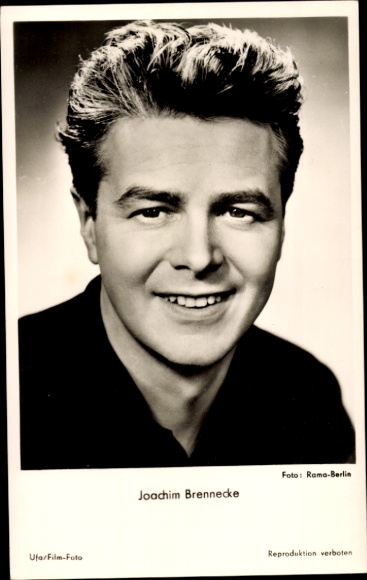 Ak Schauspieler Joachim Brennecke, Portrait