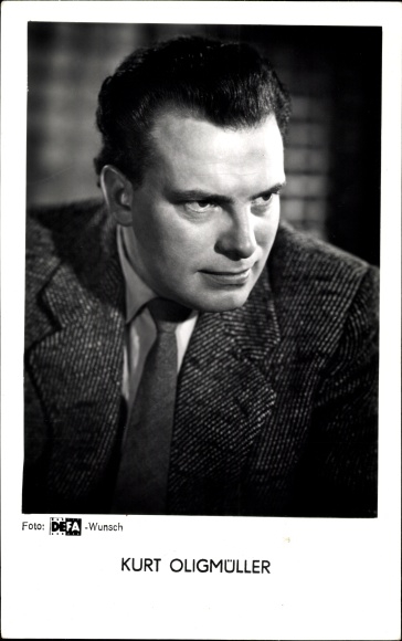 Ak Schauspieler Kurt Oligmüller, Portrait