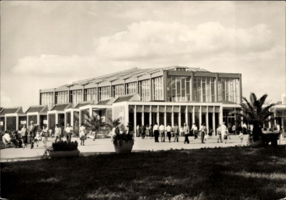 Ak Berlin Lichtenberg Friedrichsfelde, Tierpark Berlin, Alfred Brehm Haus