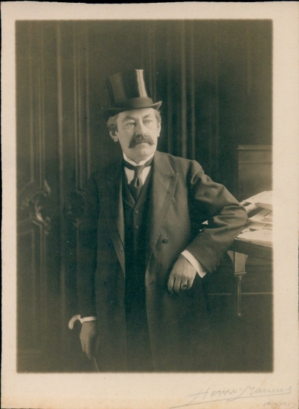Foto Aristide Briand, französischer Politiker, Portrait