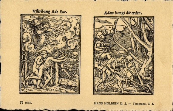 Künstler Ak Holbein, Hans, Totentanz