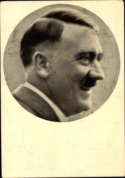 Ak Führer und Reichskanzler Adolf Hitler, Portrait, Männer der Zeit Nr. 91