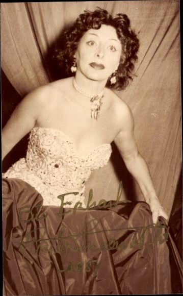 Ak Schauspielerin Rosita Serrano, Portrait, Autogramm