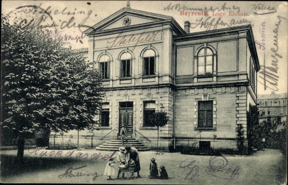 Ak Bayreuth in Oberfranken, Loge Eleusis