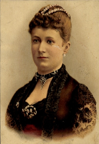 Künstler Ak Kaiserin Auguste Viktoria, Portrait