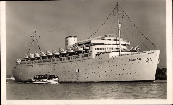 Ak KdF Elektroschiff Robert Ley