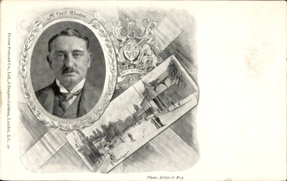 Ak Kimberley Südafrika, Cecil John Rhodes, Premierminister der Kapkolonie