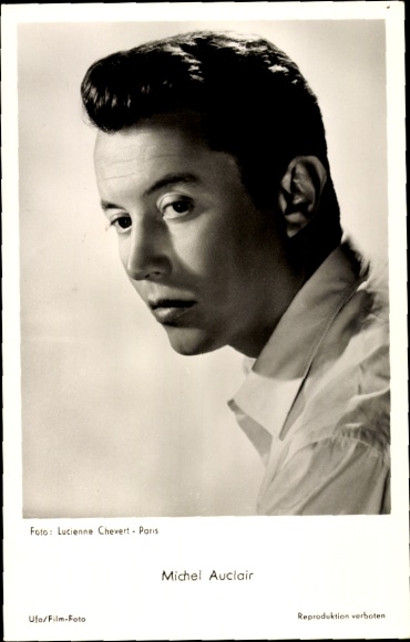 Ak Schauspieler Michel Auclair, Portrait