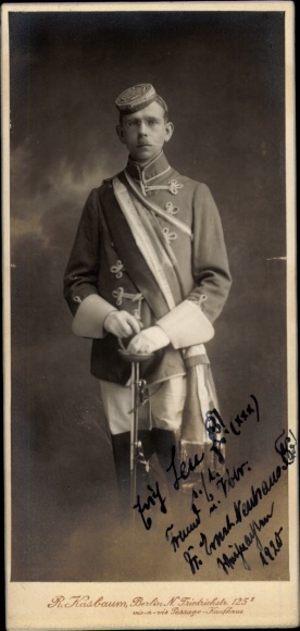 Studentika CdV Berlin, Porträt eines Studenten