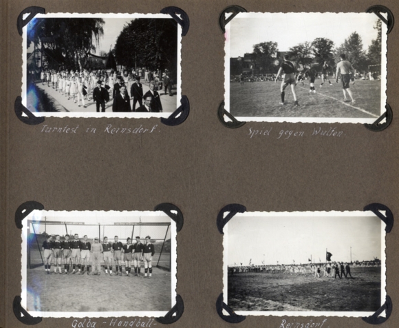 Fotoalbum Militaria, Sport, Berlin, Handball, Ostpreussen, 1929-1933
