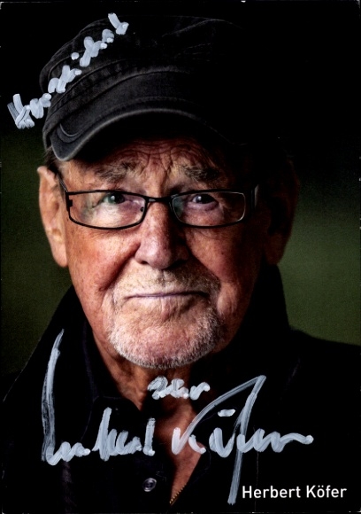 Ak Schauspieler Herbert Köfer, Portrait, Autogramm