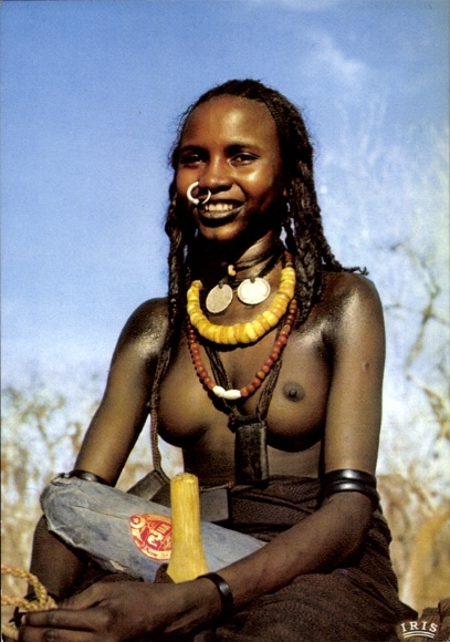 CPA Republique du Tchad, Danseuse du Waddai