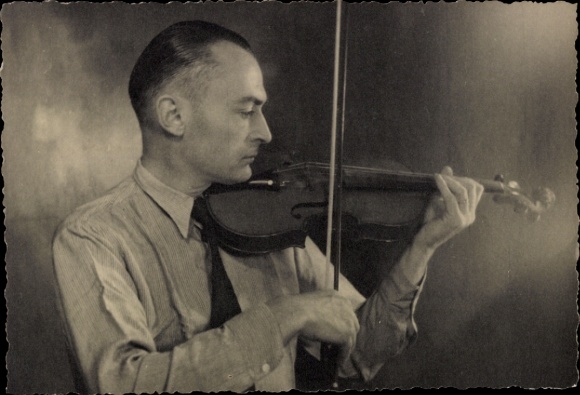 Foto Geigenspieler, Porträt, Geige