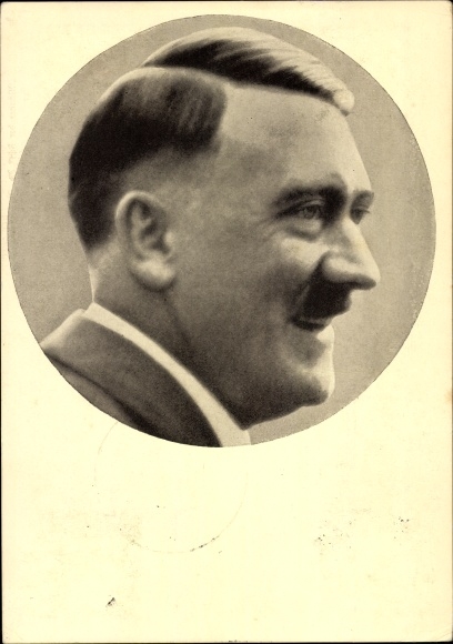 Ak Führer und Reichskanzler Adolf Hitler, Portrait, Männer der Zeit Nr. 91