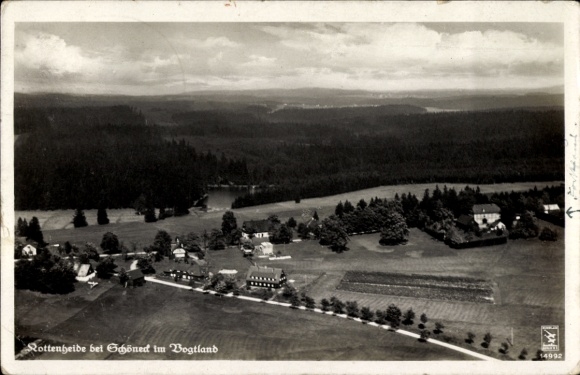 Ak Schöneck im Vogtland, Landschaftsaufnahme, Rottenheide, Schöneck, Vogtland, 