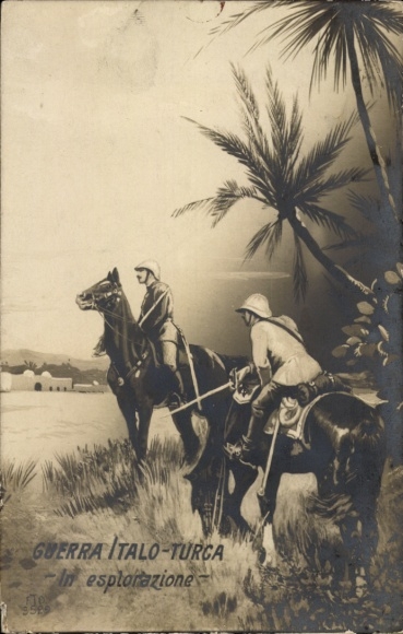 Ak Guerra Italo-Turca, In esplorazione