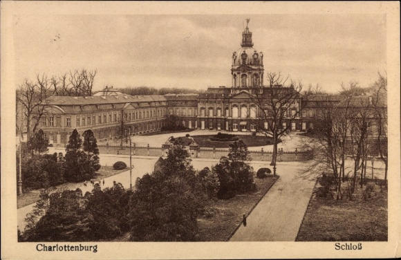 Ak Berlin Charlottenburg, Schloss