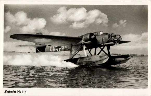 Ak Heinkel He 115 B-1, Wasserflugzeug, Luftwaffe
