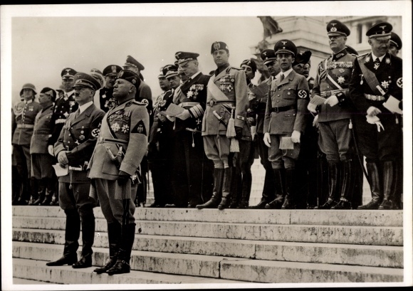Ansichtskarte / Postkarte Roma Rom Lazio, Führer und Reichskanzler ...