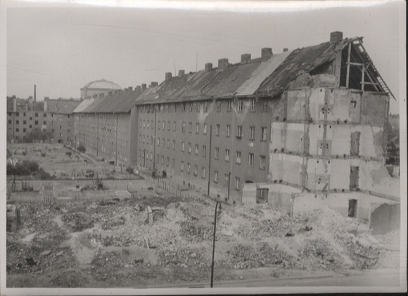 Original Foto Berlin Prenzlauer Berg, Gumbinner Straße 2-22, um 1945/47