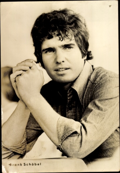 Ak Schauspieler Frank Schöbel, Portrait, Heißer Sommer