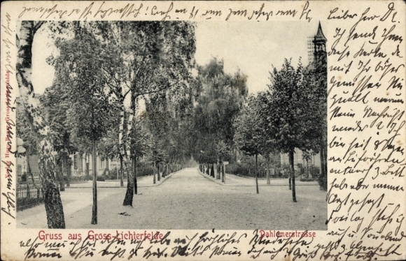 Ak Berlin Steglitz Groß Lichterfelde, Dahlemerstraße