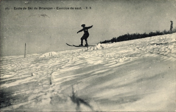 CPA Ecole de Ski de Briançon, Exercice de saut