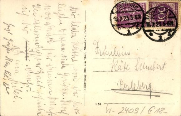 Ansichtskarte / Postkarte Ostseebad Niendorf Timmendorfer Strand ...